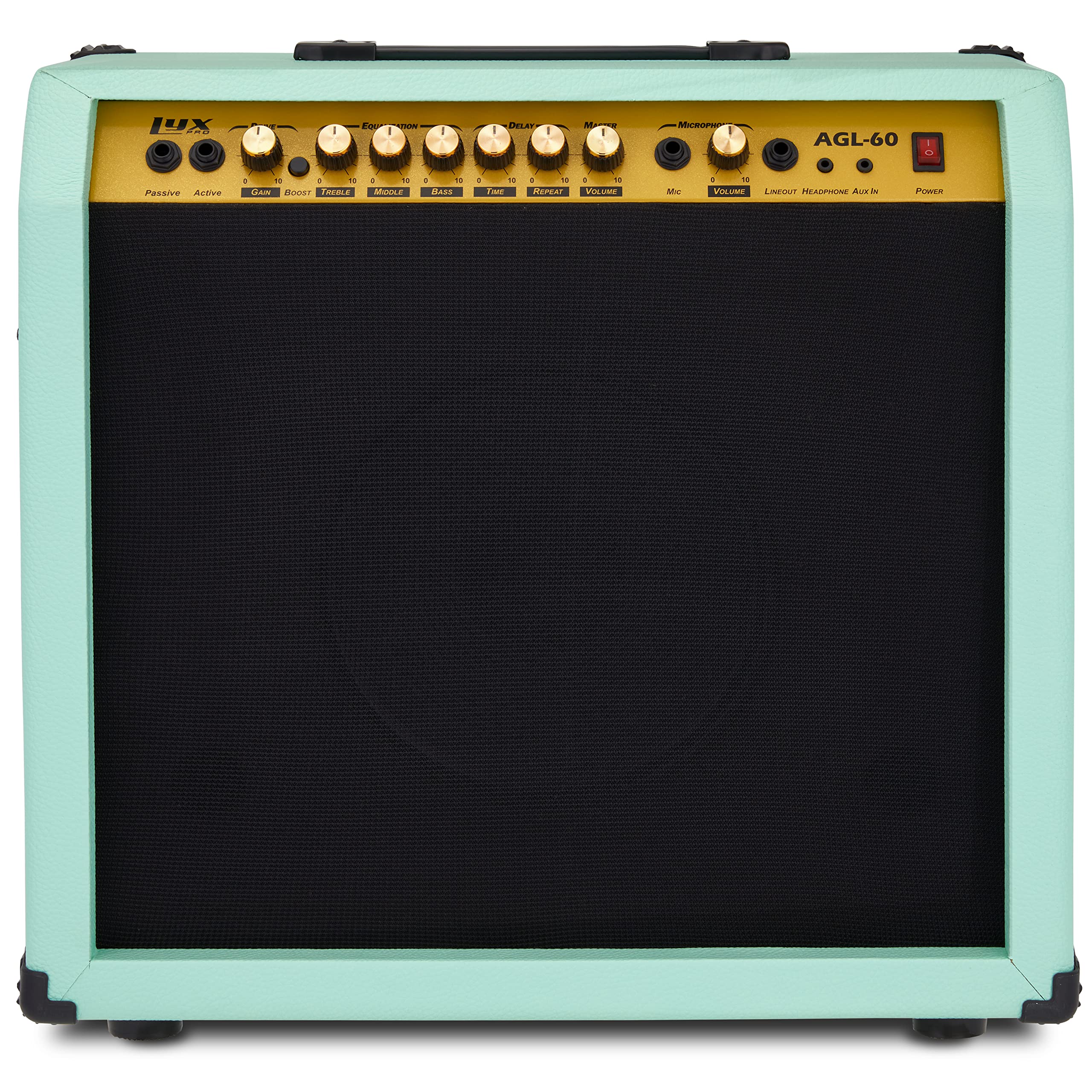 Foto 1 | Amplificador De Guitarra Eléctrica Lyxpro Combo De 60 W Con Altavoz De 10 Pulgadas - Venta Internacional.