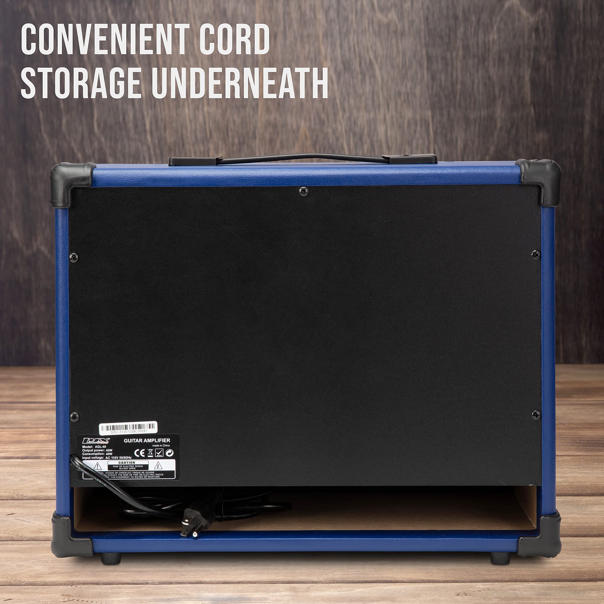 Foto 4 | Amplificador De Guitarra Eléctrica Lyxpro Combinado De 40 W Con Altavoz De 8» - Venta Internacional.