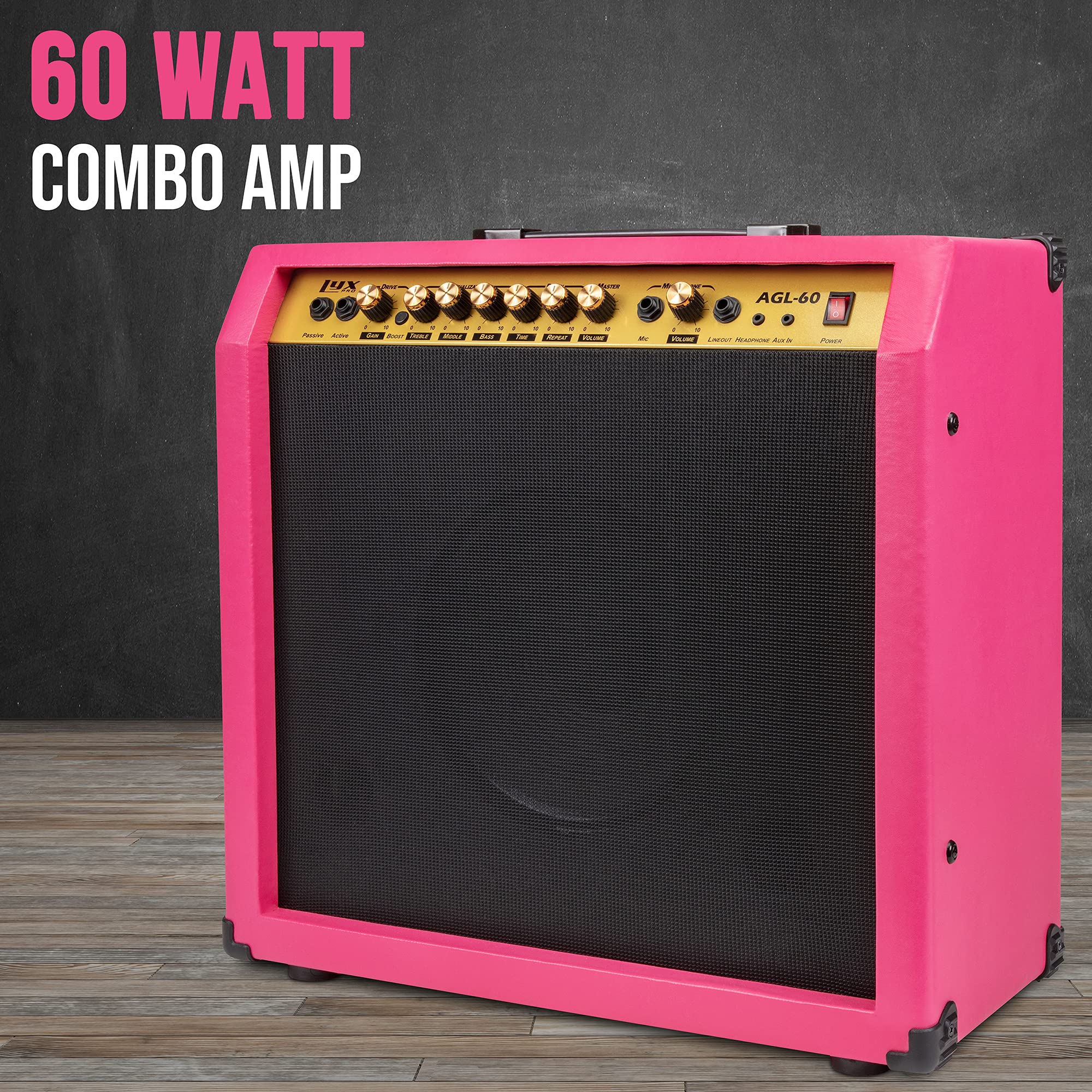 Foto 4 pulgar | Amplificador De Guitarra Eléctrica Lyxpro Combo De 60 W Con Altavoz De 10 Pulgadas - Venta Internacional.