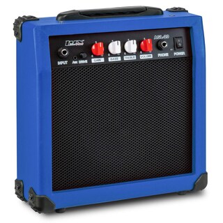 Foto 5 | Amplificador Para Guitarra Eléctrica Lyxpro De 20 W Con Altavoz - Azul - Venta Internacional.