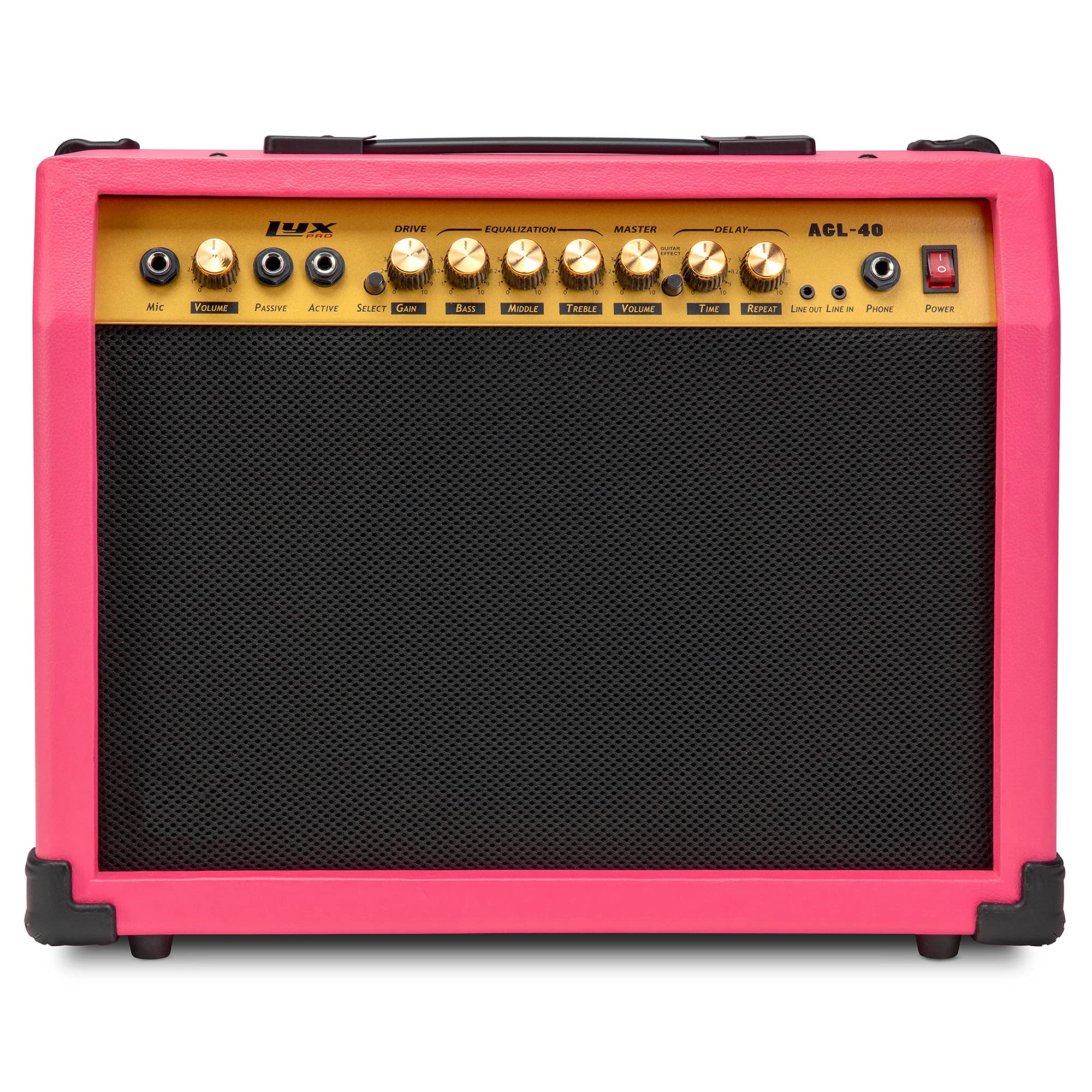 Foto 2 pulgar | Amplificador De Guitarra Eléctrica Lyxpro Combinado De 40 W Con Altavoz De 8» - Venta Internacional.