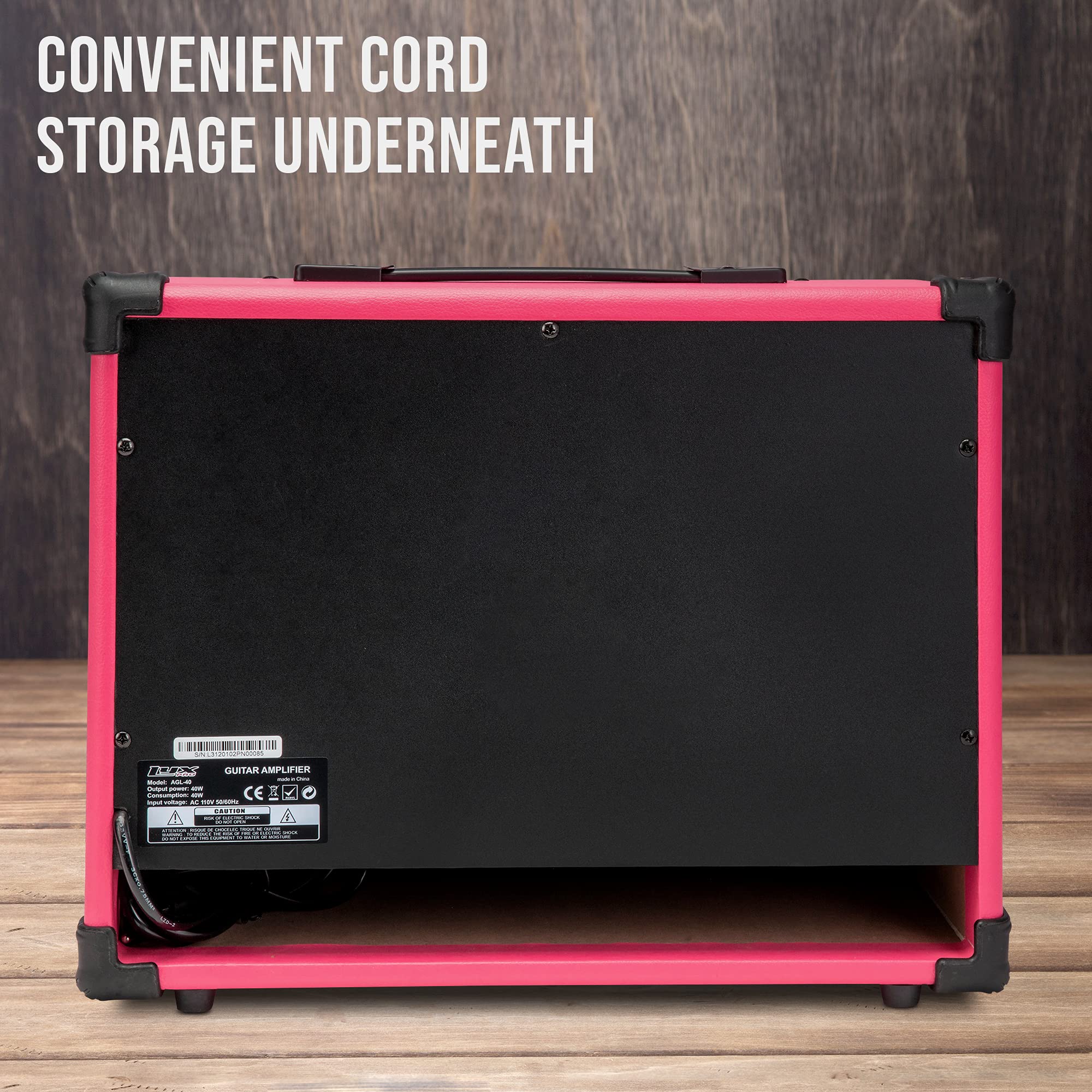 Foto 4 | Amplificador De Guitarra Eléctrica Lyxpro Combinado De 40 W Con Altavoz De 8» - Venta Internacional.