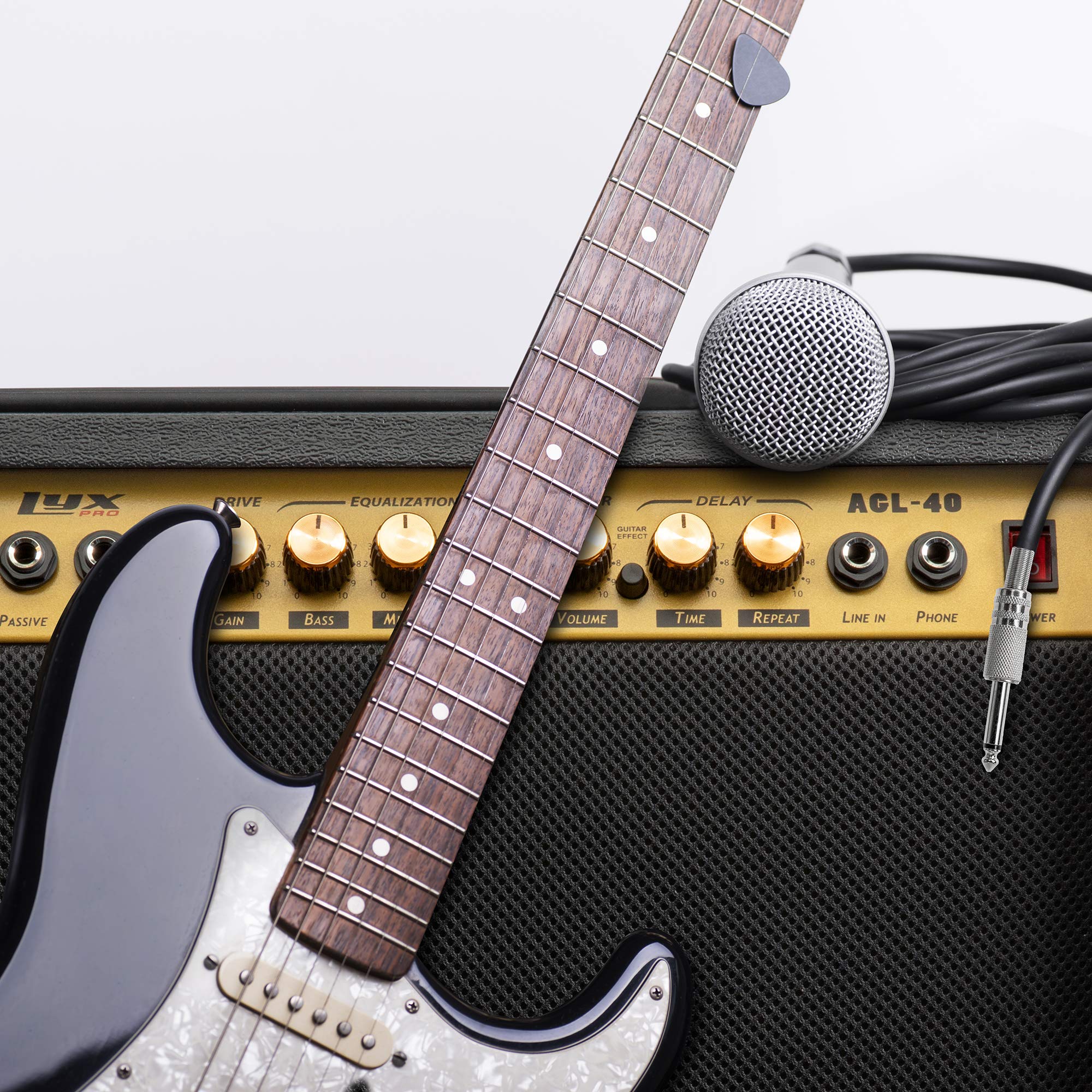 Foto 7 | Amplificador De Guitarra Eléctrica Lyxpro Combinado De 40 W Con Altavoz De 8» - Venta Internacional.