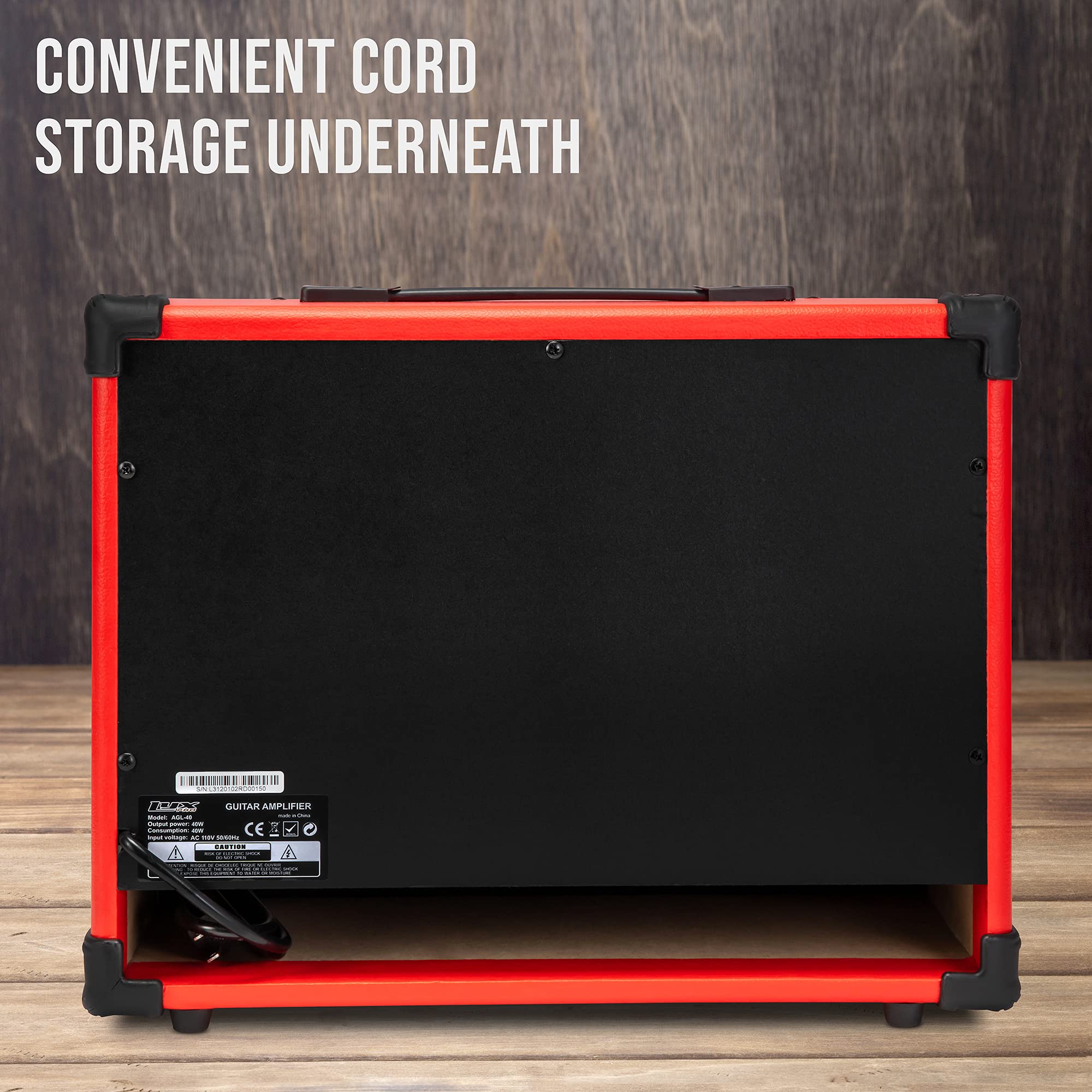 Foto 4 | Amplificador De Guitarra Eléctrica Lyxpro Combinado De 40 W Con Altavoz De 8» - Venta Internacional.