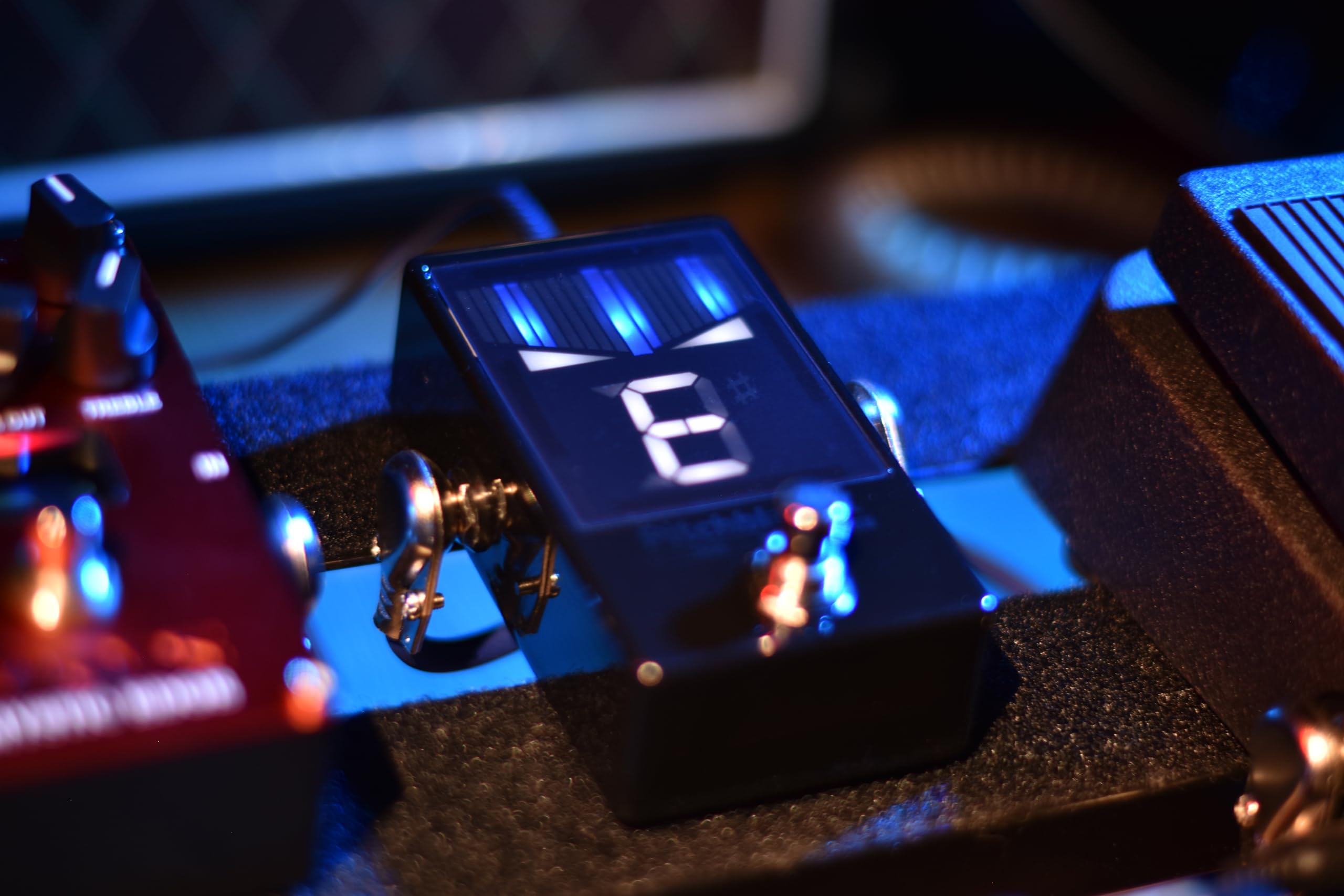 Foto 3 pulgar | Afinador De Pedales Para Guitarra Korg Pitchblack X Chromatic Con Pantalla - Venta Internacional.