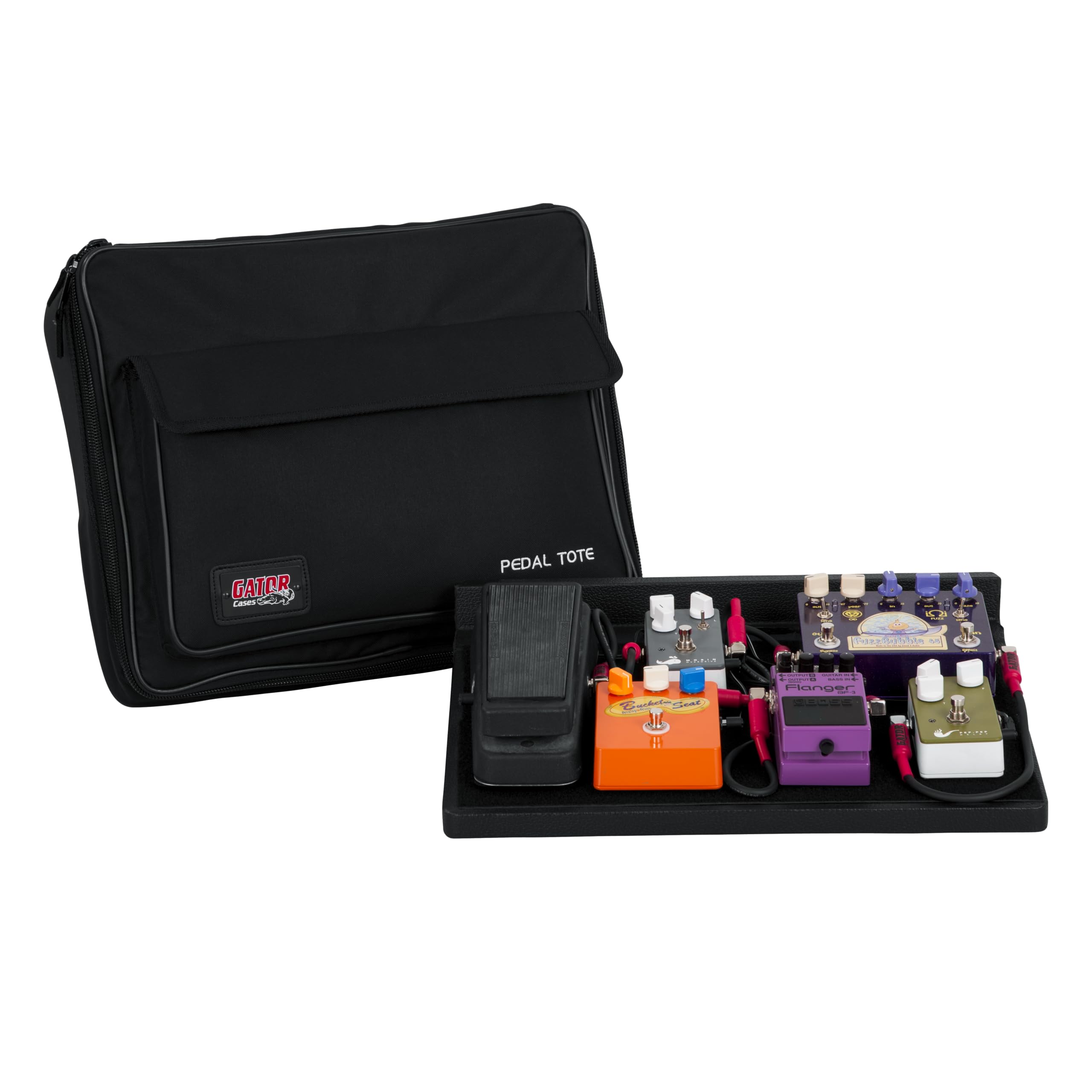 Foto 2 pulgar | Estuches Para Pedales Gator De Madera Gpt-black De 18 X 12 Cm Con Bolsa De Transporte - Venta Internacional.