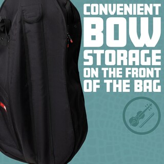 Foto 2 | Bolsa De Viaje Gator Cases Ligera Para Bolsa Doble Vertical 1/2 - Venta Internacional.