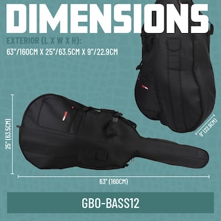 Foto 6 | Bolsa De Viaje Gator Cases Ligera Para Bolsa Doble Vertical 1/2 - Venta Internacional.