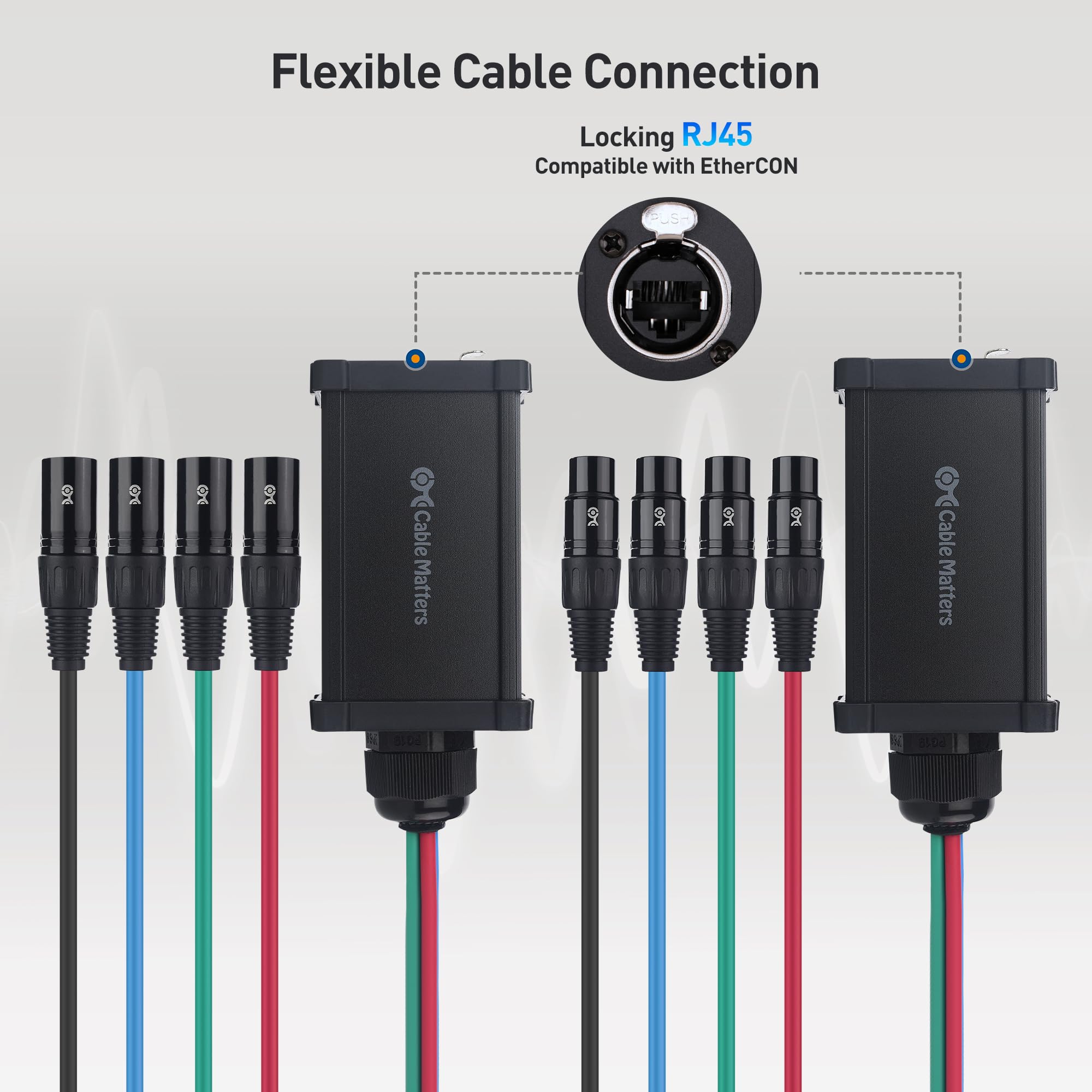 Foto 3 pulgar | El Cable Snake Xlr De Audio A Través De Ethernet Importa Con 2 Cajas - Venta Internacional.