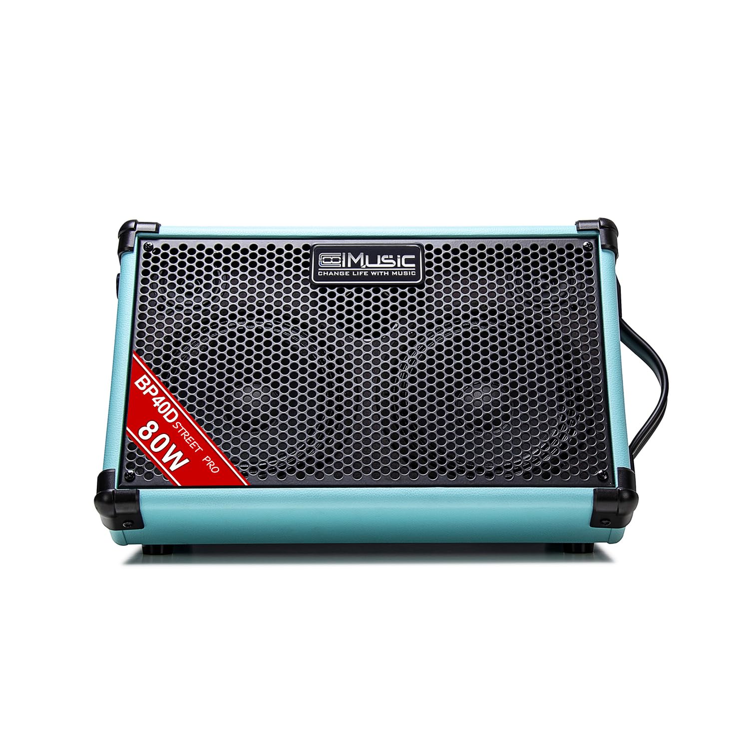 Foto 3 pulgar | Amplificador Eléctrico Para Guitarra Acústica Coolmusic Bp40d 80w - Venta Internacional.