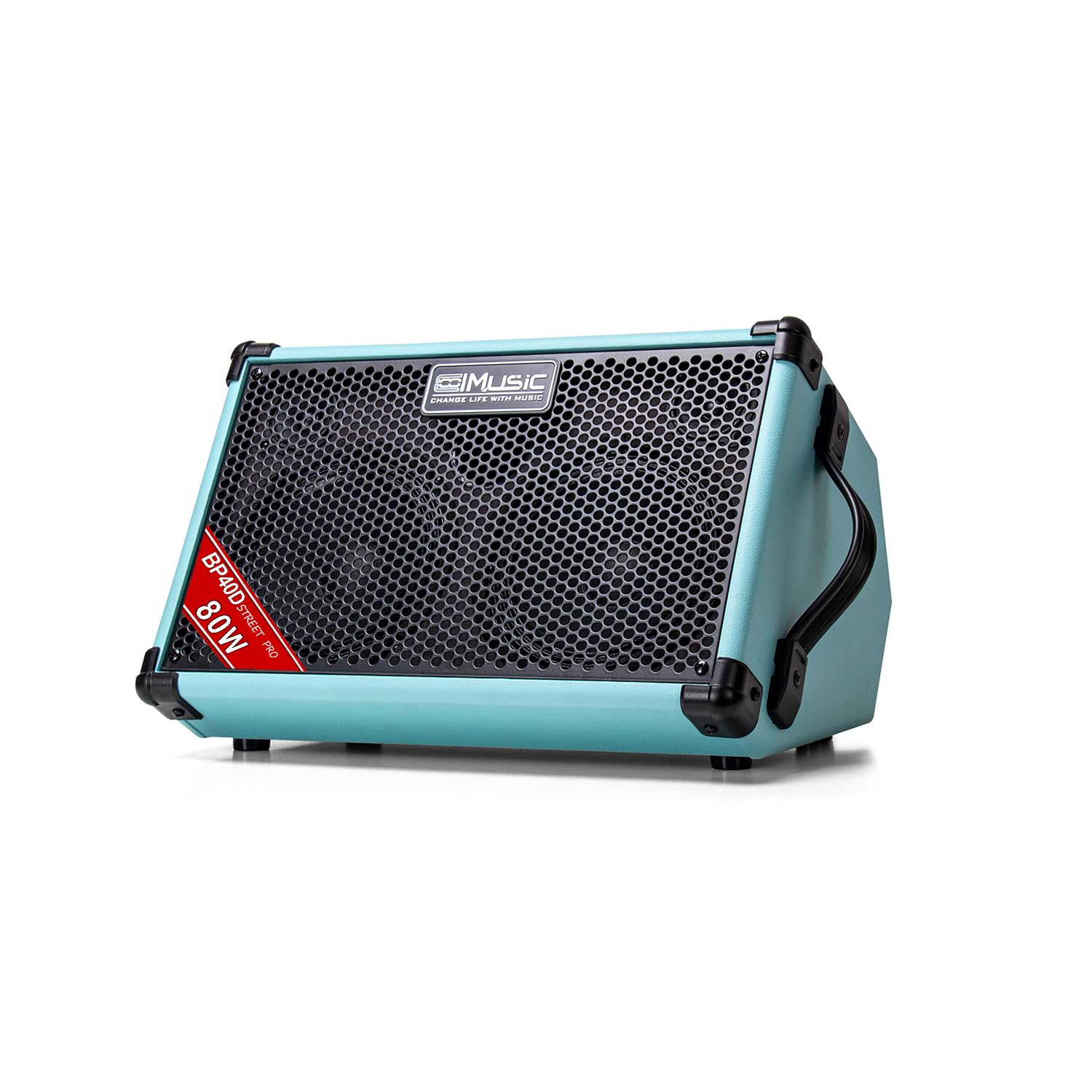 Foto 4 pulgar | Amplificador Eléctrico Para Guitarra Acústica Coolmusic Bp40d 80w - Venta Internacional.