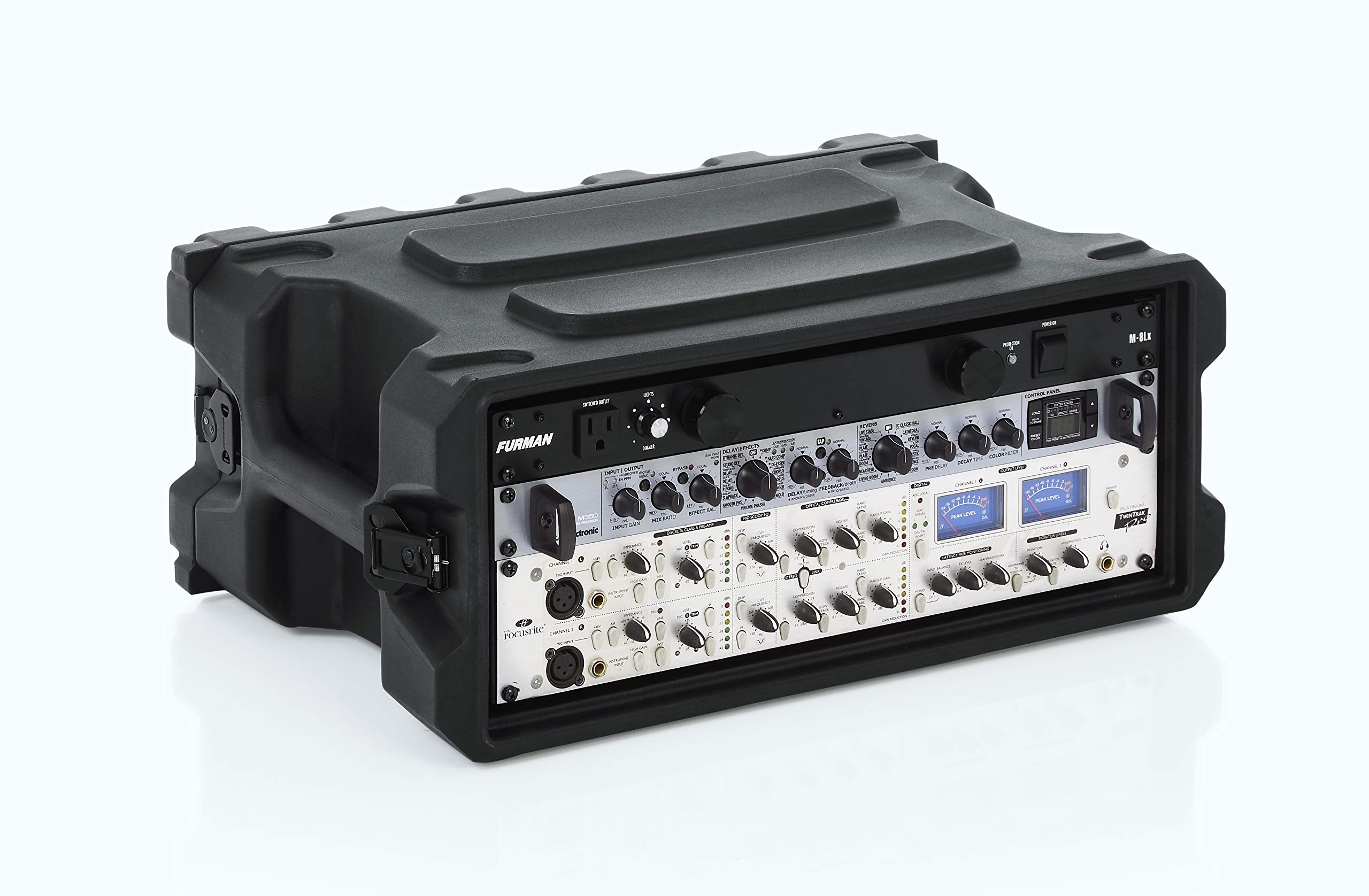 Foto 6 pulgar | Rack Case Gator Cases Pro Series 4u, 13 Cm De Profundidad, Rotomoldeadas - Venta Internacional.