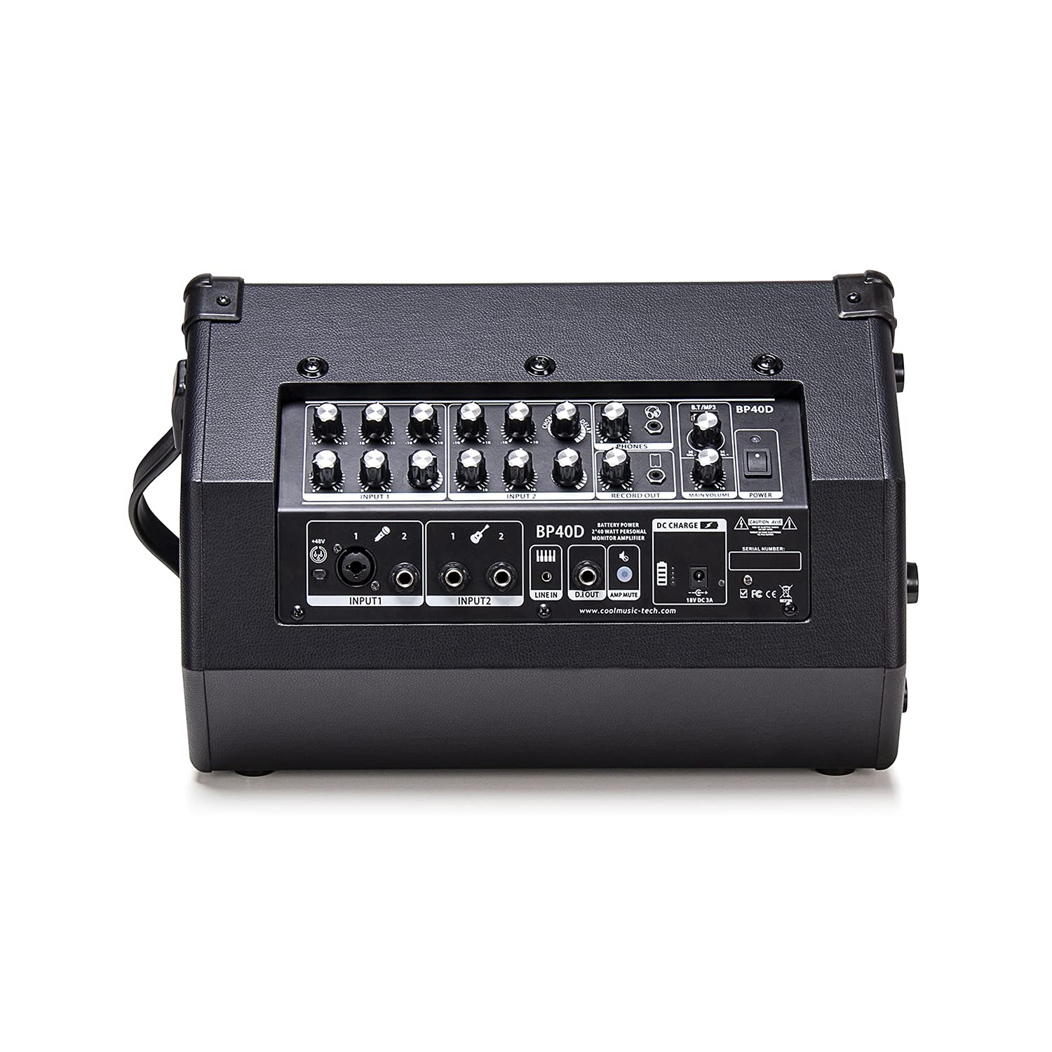 Foto 5 pulgar | Amplificador Eléctrico Para Guitarra Acústica Coolmusic Bp40d 80w - Venta Internacional.