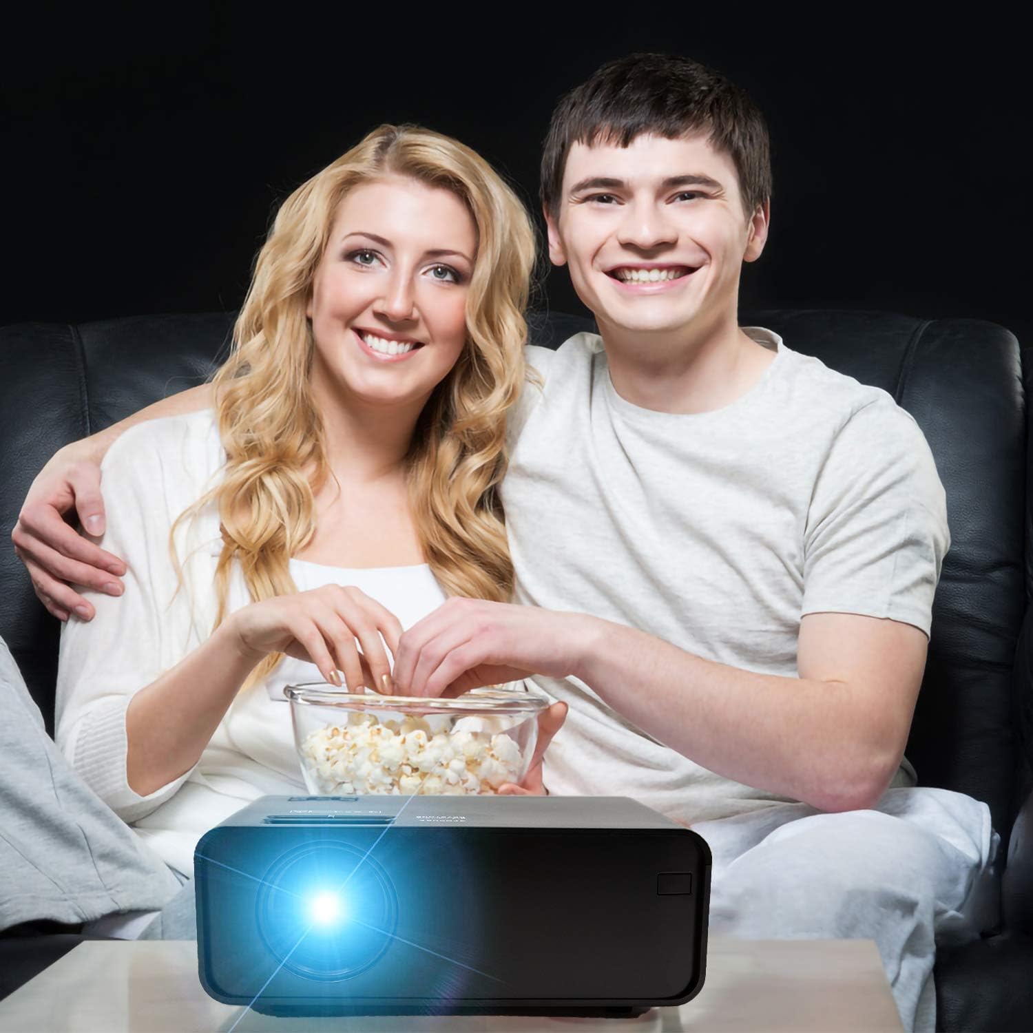 Foto 5 | Proyector Supersonic Sc-82p | 7000 Lúmenes Led 3.97” | Bluetooth 5.0 | Hdmi, Usb, Microsd, Av | Imagen De 33” A 230”