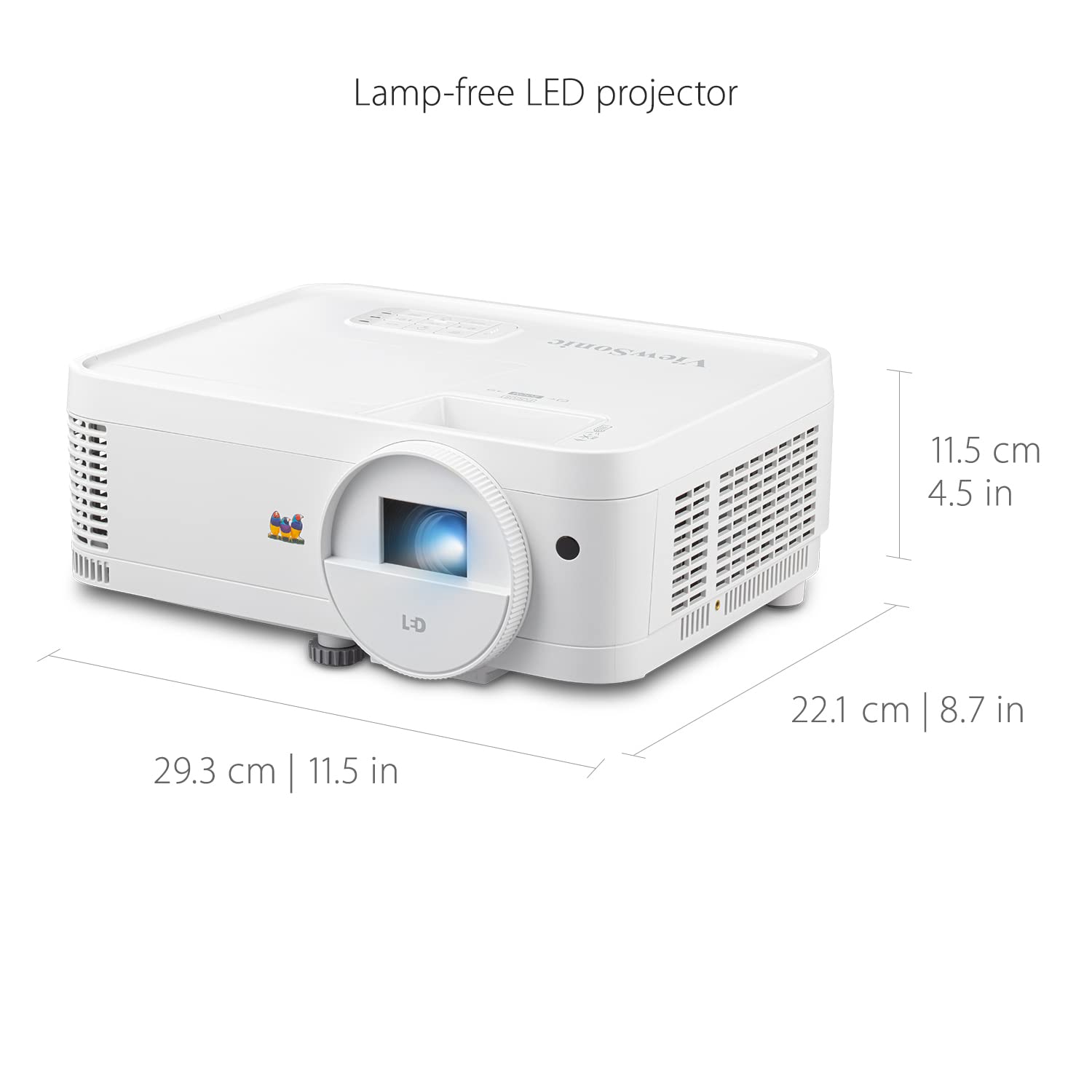 Foto 6 pulgar | Proyector Viewsonic Ls500wh, 3000 Lúmenes, Led Wxga, 30.000 Horas - Venta Internacional.