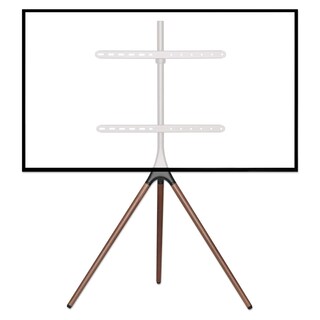 Foto 2 | Soporte para Pantalla Manhattan 461795 Madera 32 kg de 45'' a 65'' con Trípode