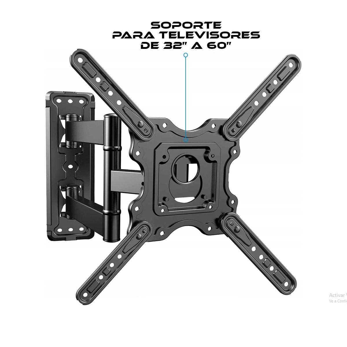 Foto 4 pulgar | Soporte de Pared Ccn Brazo para Pantalla Virtual Zone  32'' a 60''