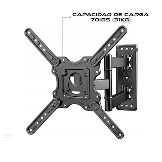 Foto 4 | Soporte de Pared Ccn Brazo para Pantalla Virtual Zone 32'' a 60''