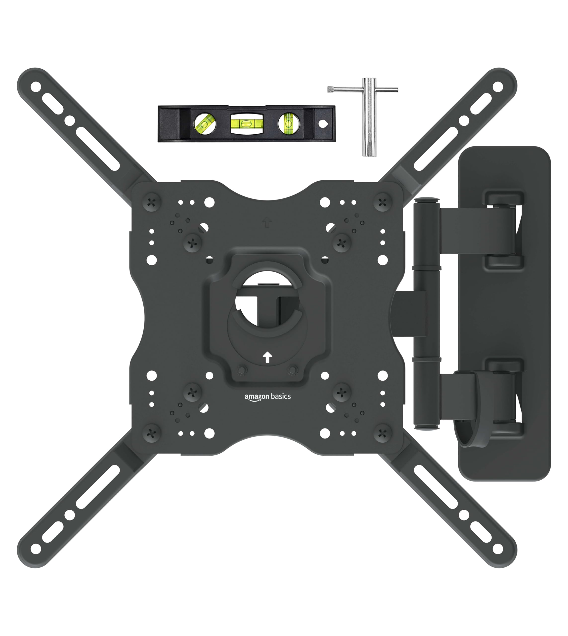 Foto 2 pulgar | Soporte De Pared Para Tv Amazon Basics Full Motion, 26-55 Pulgadas, 36,3 Kg - Venta Internacional.