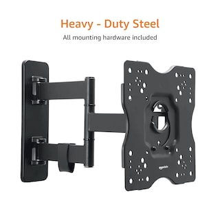 Foto 3 | Soporte De Pared Para Tv Amazon Basics Full Motion, 26-55 Pulgadas, 36,3 Kg - Venta Internacional.