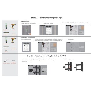 Foto 5 | Soporte De Pared Para Tv Amazon Basics Full Motion, 26-55 Pulgadas, 36,3 Kg - Venta Internacional.