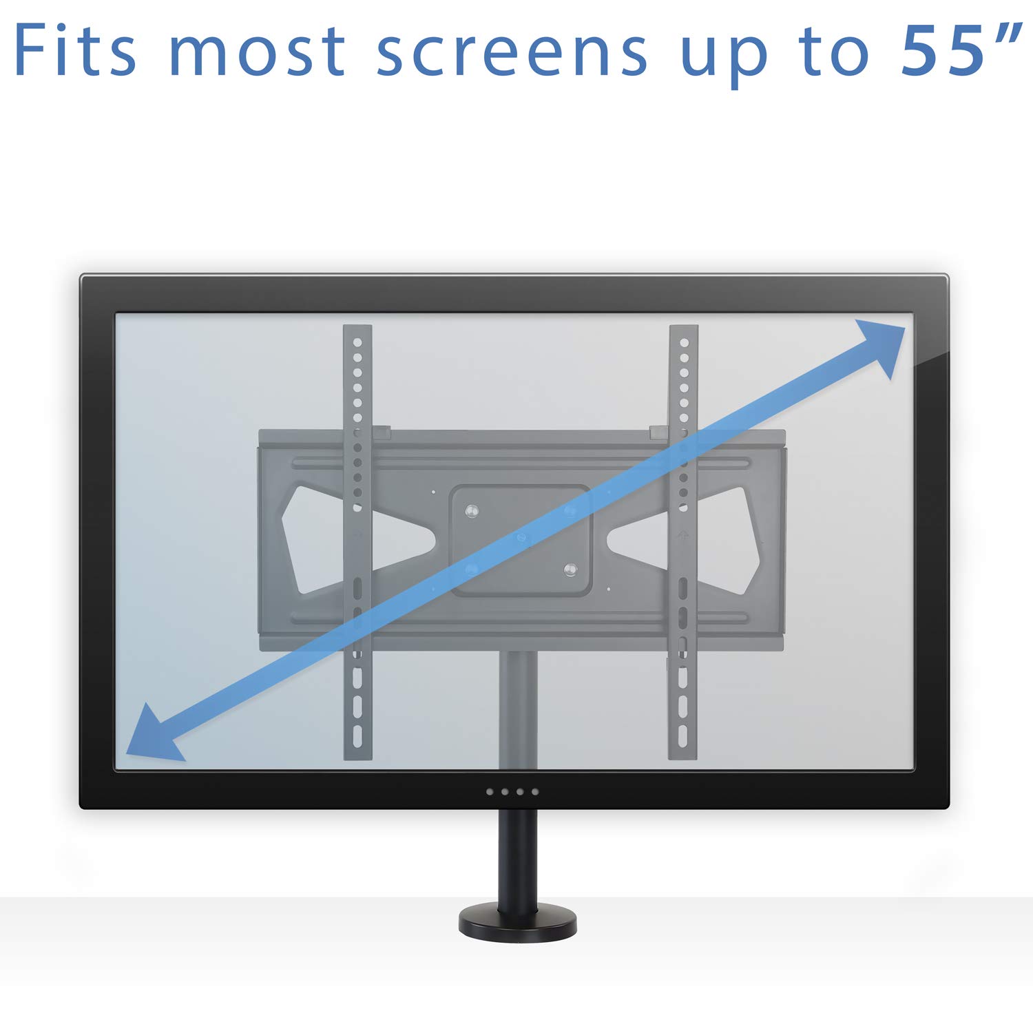 Foto 5 pulgar | Soporte Para Tv Mount-it! Eslabón Giratorio Resistente Atornillado 32-55 - Venta Internacional.