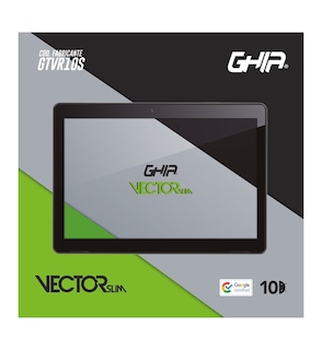 Foto 3 | Tablet Ghia Vector Slim Quad Core 1gb Ram 16gb 10.1'' Wifi color Negro