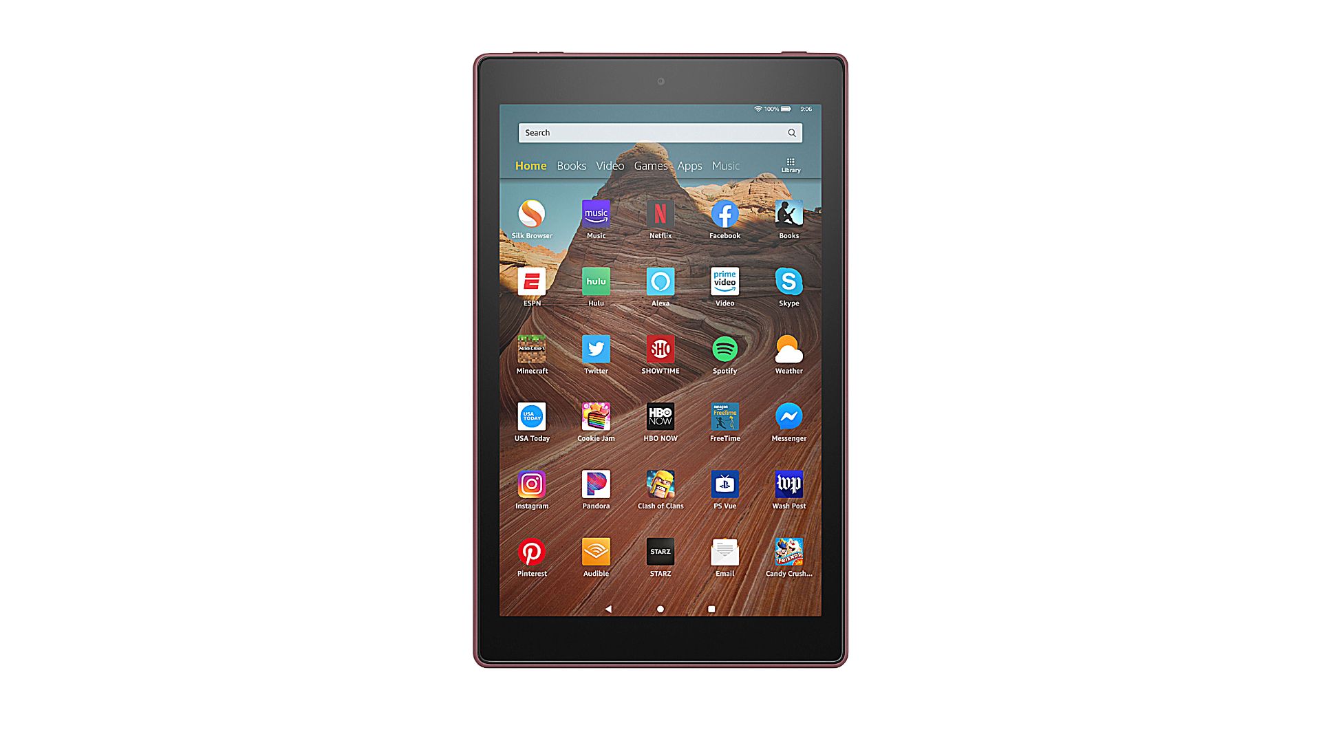 Tableta Amazon Fire HD 10 color Púrpura 32 GB 2 GB RAM  10"