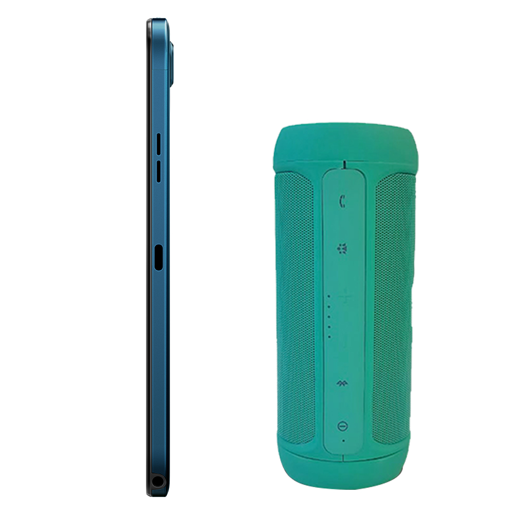 Foto 3 | Tableta Nokia T20 4/64 Gb color Azul + Bocina Charge2 color Verde