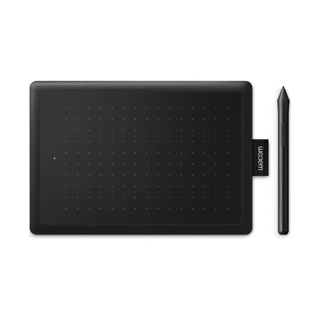 Foto 2 pulgar | Tableta Grafica Wacom One By Ctl-472 Tableta Gráfica - 2540 Lpi - Cable - Negro, Rojo
