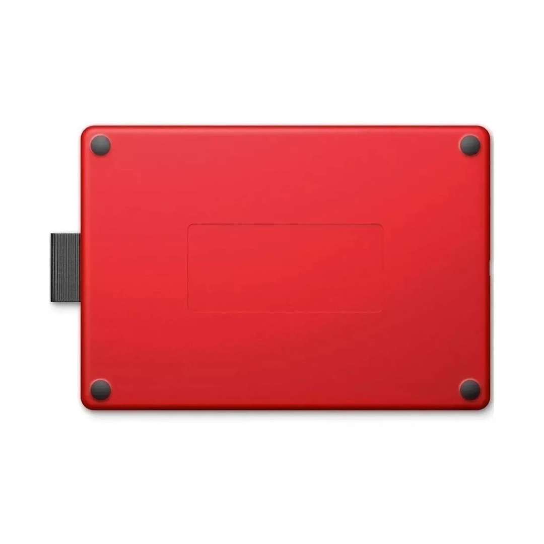 Foto 3 pulgar | Tableta Grafica Wacom One By Ctl-472 Tableta Gráfica - 2540 Lpi - Cable - Negro, Rojo