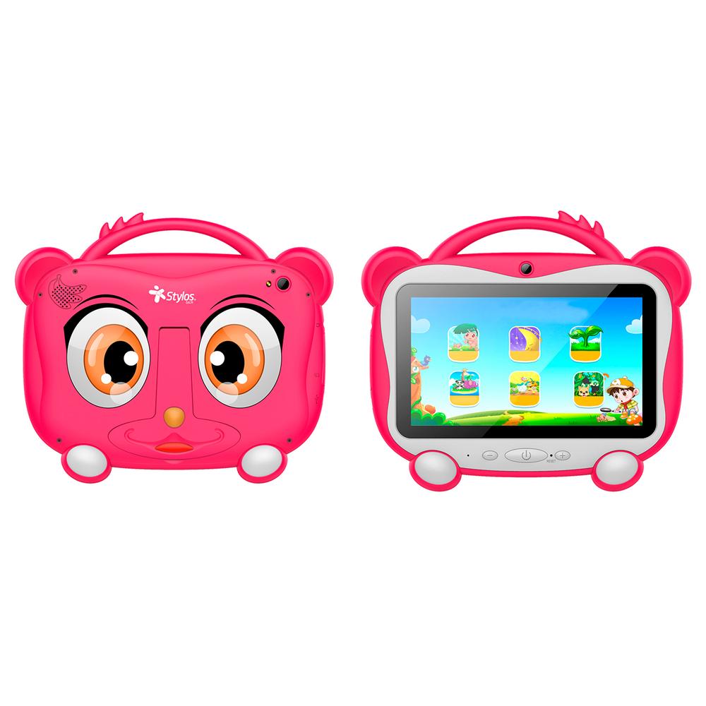 Foto 6 pulgar | Tablet Stylos Taris Kid 7 V2 Quad Core 1 GB 16 GB Android 11 color Rosa