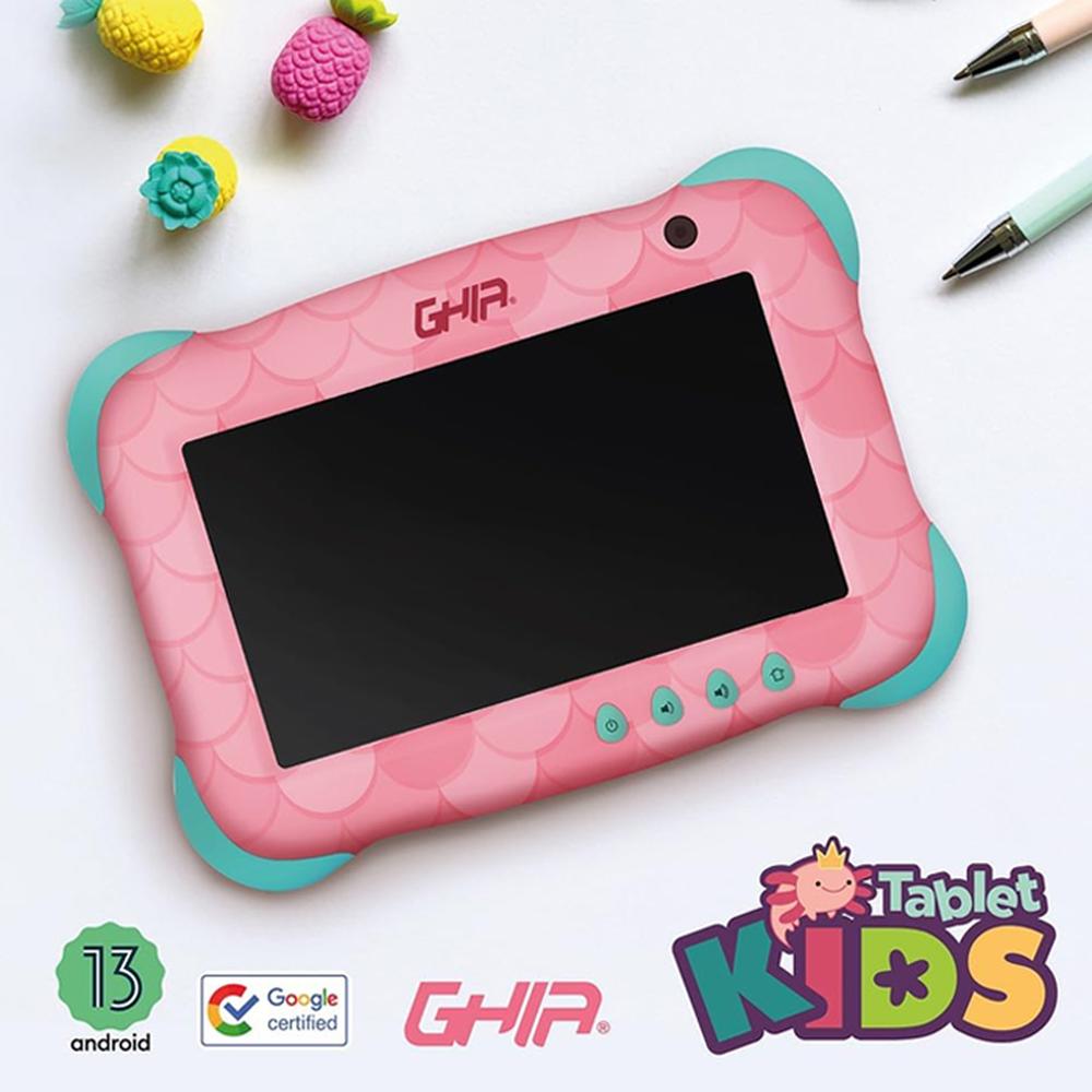 Foto 6 pulgar | Tablet 7 Pulgadas Ghia Kids 2 GB 32 GB Wifi Android 13 Gk133s2 Sirena