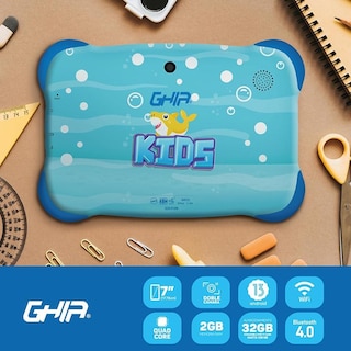 Foto 3 | Tablet 7 Pulgadas Ghia Kids 2 GB 32 GB Wifi Android 13 Gk133t2 Tiburón