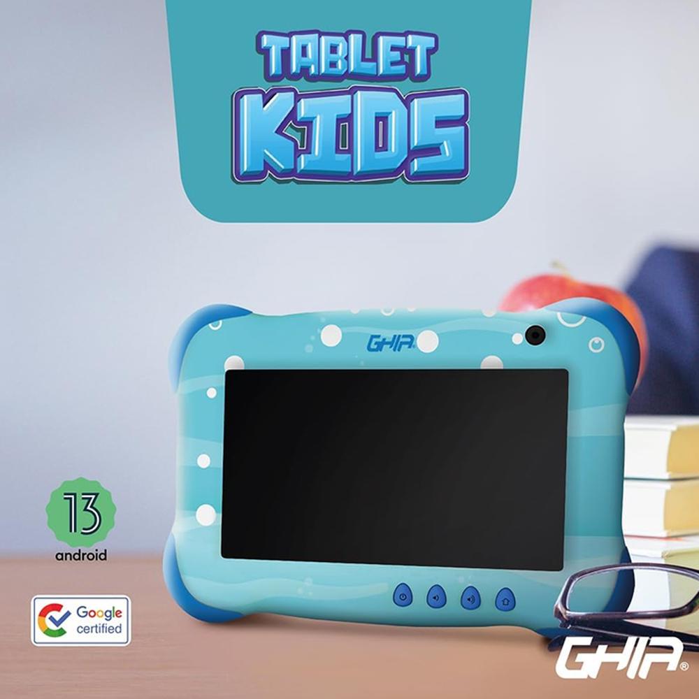 Foto 5 | Tablet 7 Pulgadas Ghia Kids 2 GB 32 GB Wifi Android 13 Gk133t2 Tiburón