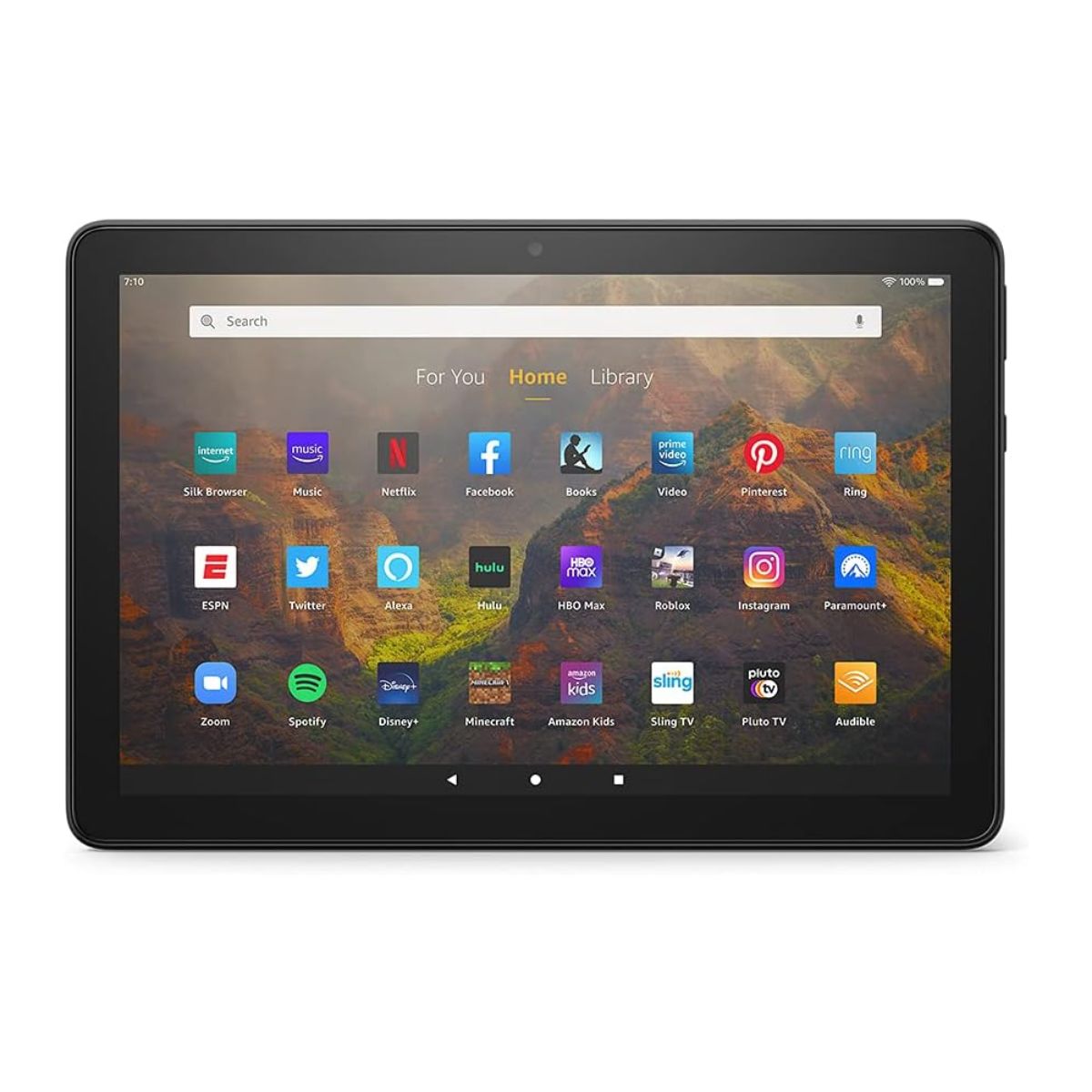 Foto 2 pulgar | Tablet Fire Hd 10 Amazon Negro 10.1 Pulgadas 64 Gb