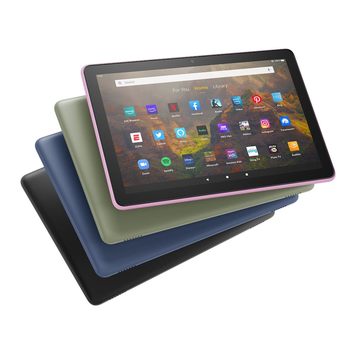 Foto 2 | Tablet Fire Hd 10 Amazon Negro 10.1 Pulgadas 64 Gb