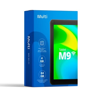 Foto 4 | Tableta Multilaser 9'' 64 GB Quad Core 4 GB Ram Negro