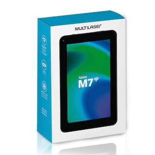 Foto 5 | Tableta Multilaser 7'' 32 GB Quad Core Negro
