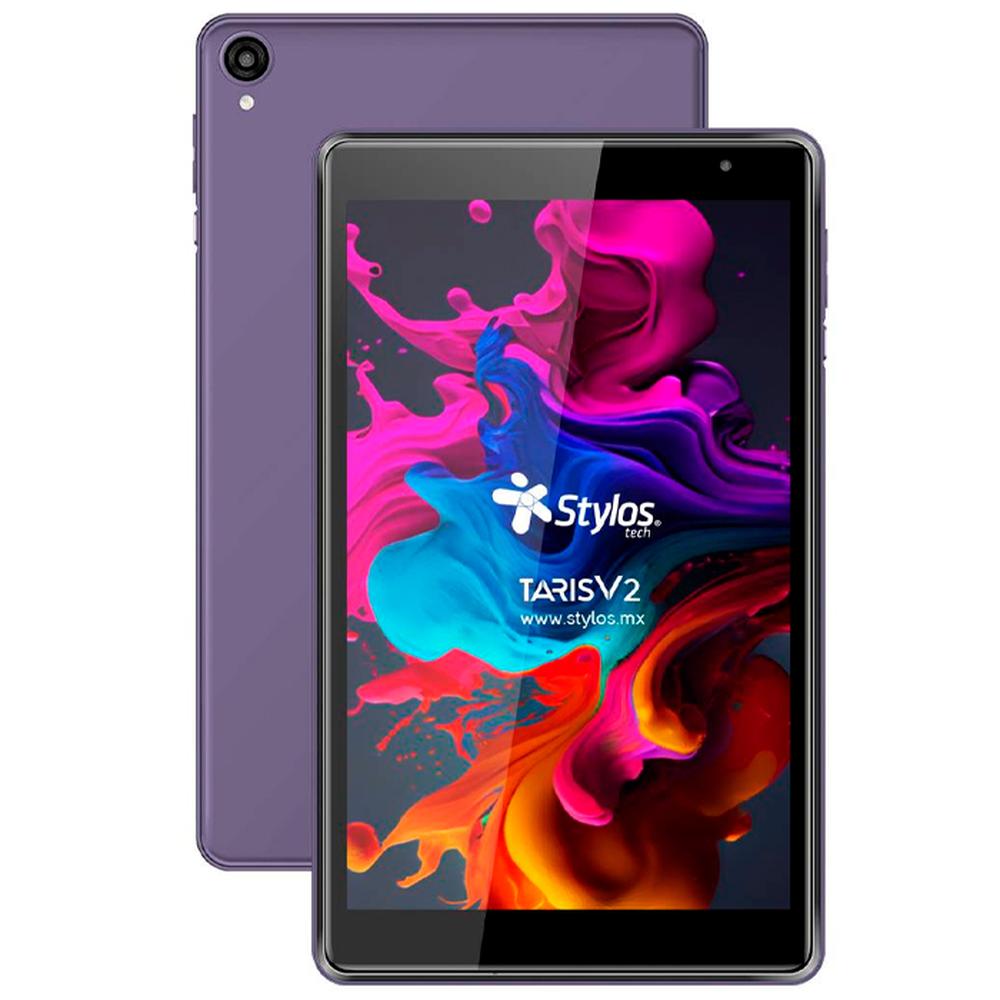 Foto 2 pulgar | Tablet 8” Stylos Taris V2 Quad Core 2gb 32gb Wifi Android 11 Funda Tpu Usb-c Stta81m Color Morado