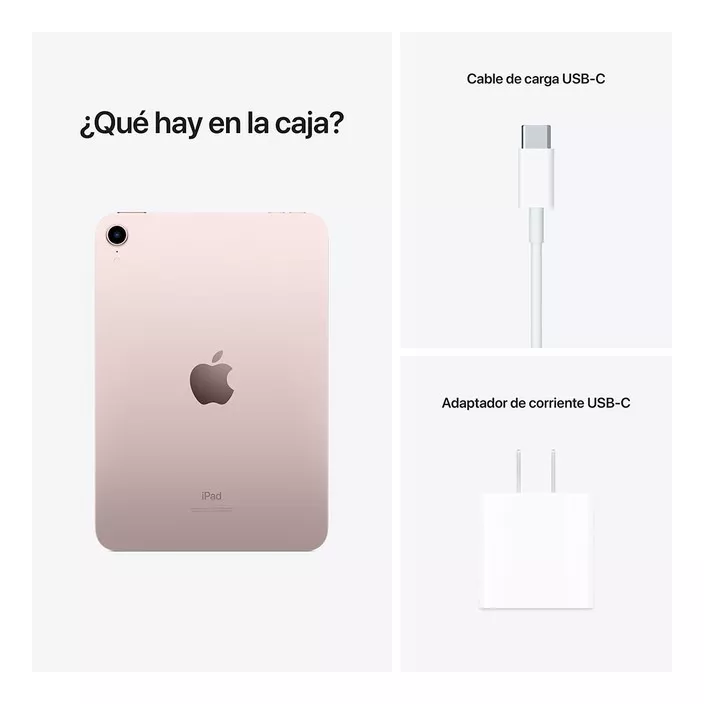 Foto 6 pulgar | iPad Mini Apple  6ª Generación 8.3  Wi-fi 64gb - Rosa