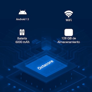 Foto 2 | Tableta Compaq QTab Plus 10.1" I 6 GB RAM -128 GB ROM Incluye Teclado/Funda I Android 14 I WiFi Version 2025