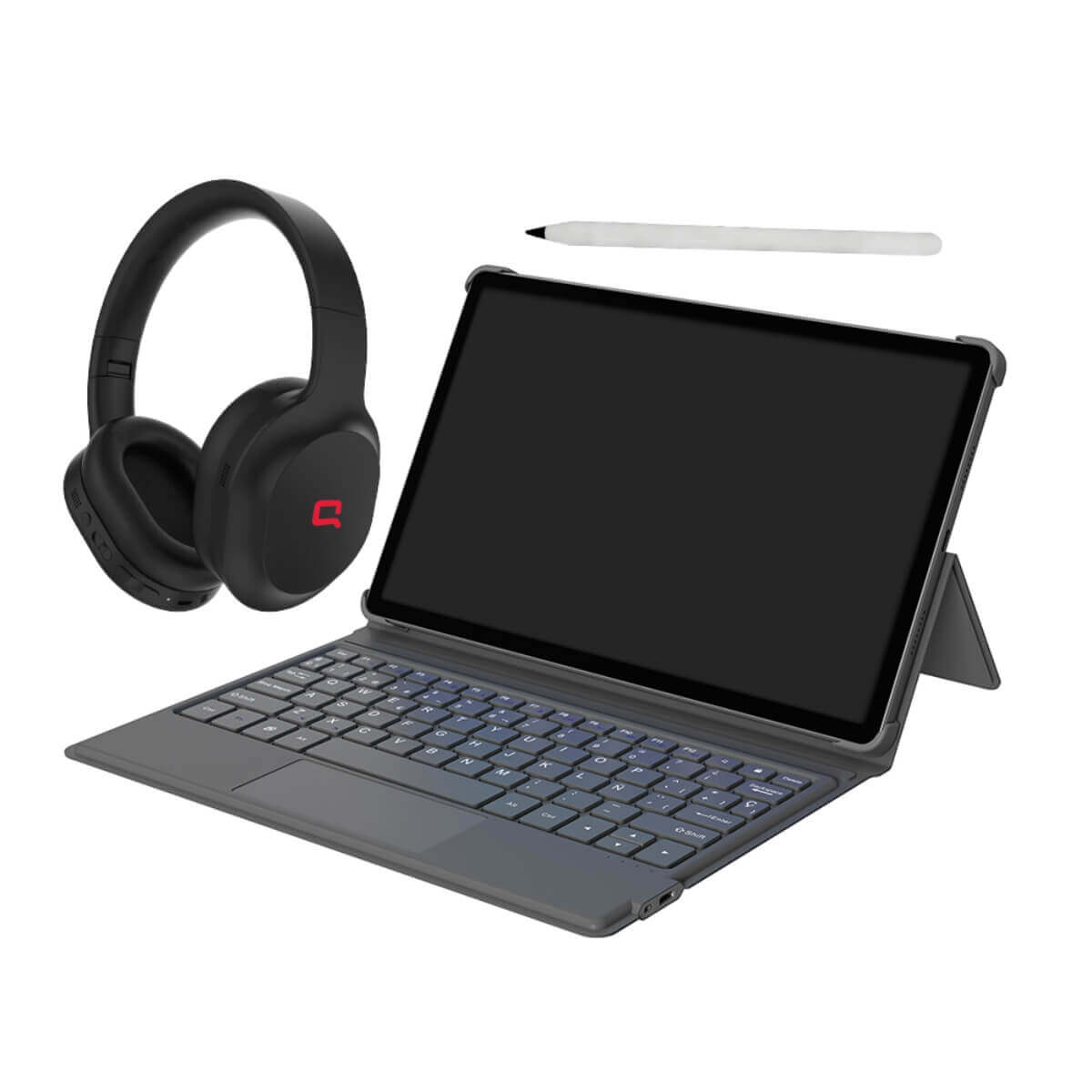 Compaq Tab Pro 8 256 Gb + Teclado + Audifonos Noise Cancelling + Stylus Pen De Regalo I Android 13 Qualcomm Snap