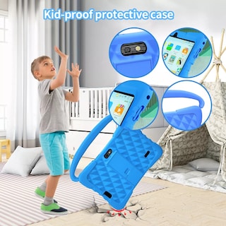 Foto 3 | Tableta 7 Pulgadas Android 12 32gb Memoria Eo Safe Imports Esi-12531 Azul