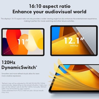 Foto 3 | Tablet Xiaomi Poco Pad 12.1'' 256gb 8gb Blue
