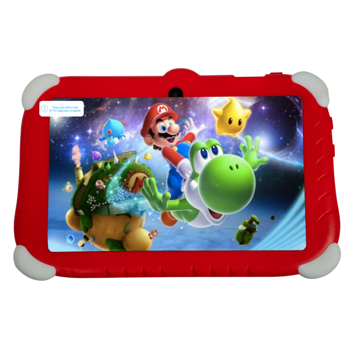 Foto 2 pulgar | Tablet 7 Pulgadas Esoquiero Mario Bros Hd Android 32 Gb 2 Gb Ram Roja