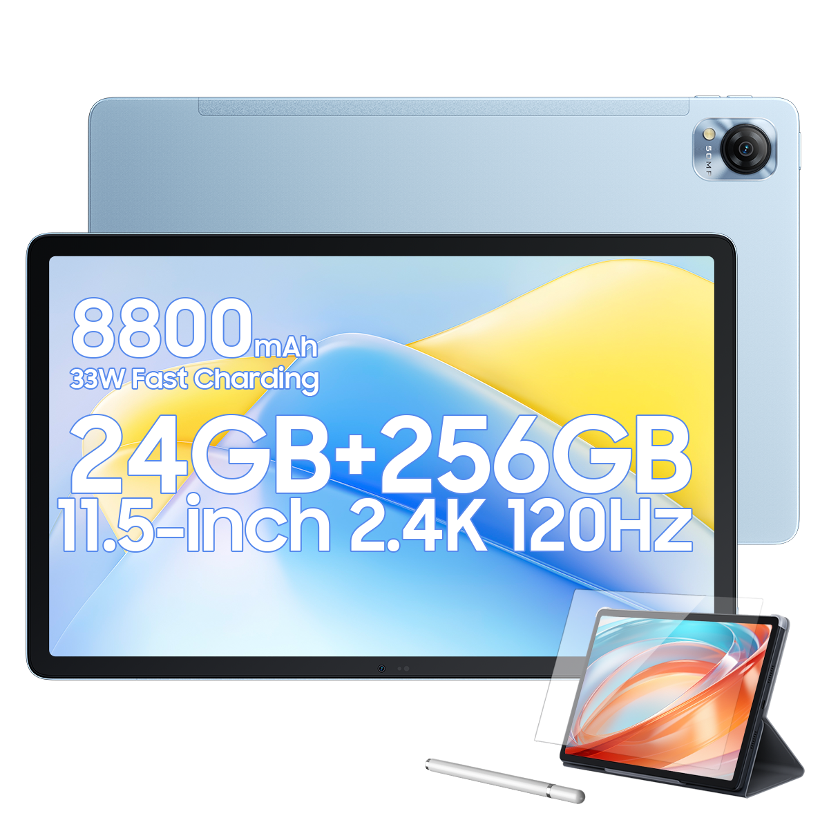 Foto 2 pulgar | Tablet Blackview Mega 1 4g De 11,5 " 24 Gb+256 Gb 2,4 K 120 Hz - Venta Internacional