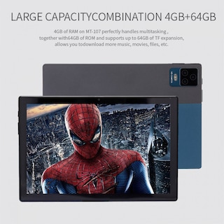 Foto 4 | Tablet Pc Con Pantalla Hd De 10.1 Pulgadas Android 8.1 5g Wifi De 4 Gb - Venta Internacional.