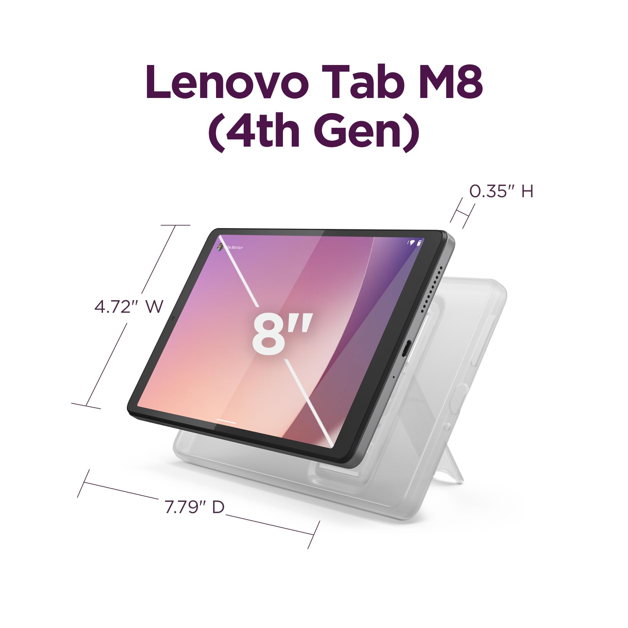 Foto 8 pulgar | Tablet Lenovo Tab M8 Gen 4-2024 8'' 2 Gb Ram 32 Gb Almacenamiento - Venta Internacional.