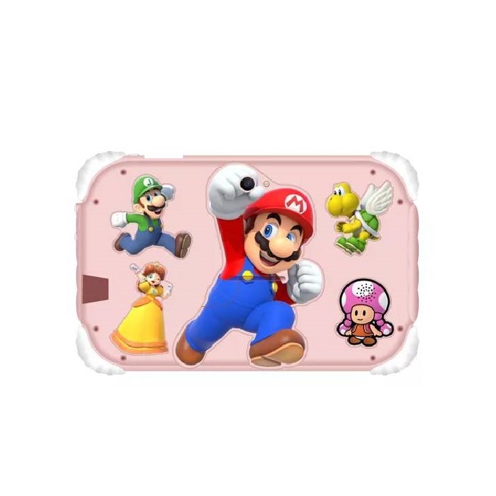 Foto 2 pulgar | Tableta Kids One Super Fun Mario Bross E17 4/64gb Rosa